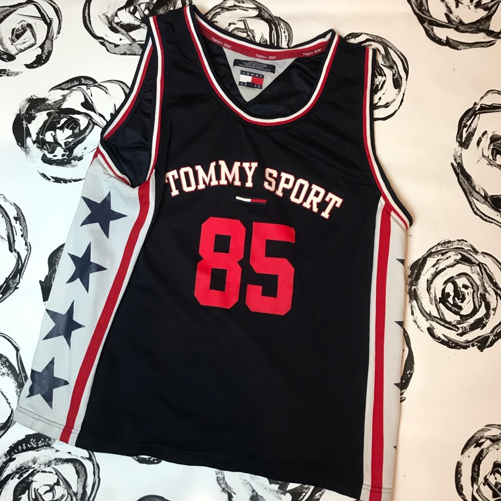 Tommy Sport tank top jersey 90s